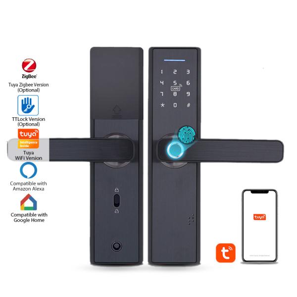 Waterproof Lock and Fingerprint Door Lock for Hotel Dustproof Built-in Doorbell