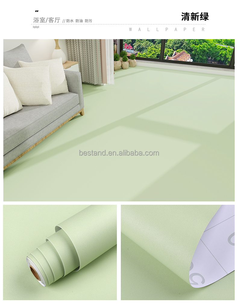 Anti Slip TPH Vinyl Flooring Self Adhesive Black Bathroom Floor Tile Stickers