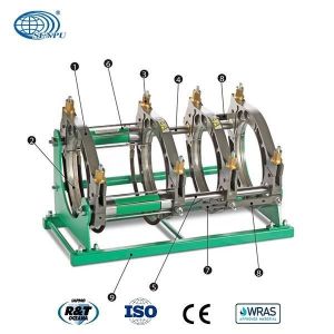 PVDF PE Manual Butt Fusion Welding Machine Equipment With Temperature Control