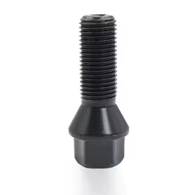 1/2x20 Wheel Bolt Lug Solid Chrome Stud Conical Seat 60 Degrees 610456 For BMW, BPW
