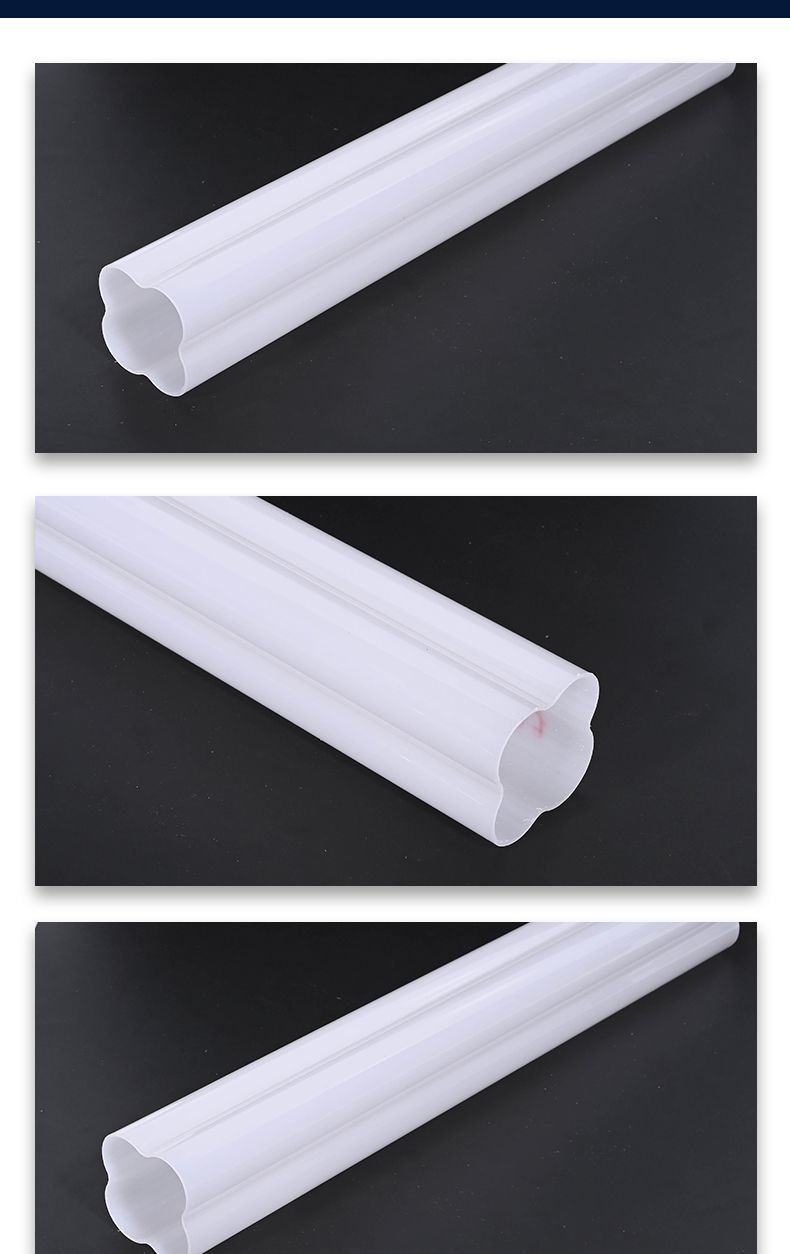 PC Diffused Tube Flexible Profile Tube Cover Shaped Profiles