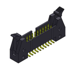 Ejector Box Header Connector Nylon9T UL-94V0 500V AC For One Minute