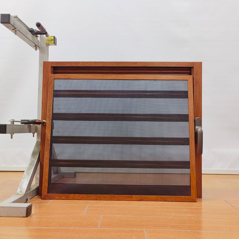 Invisible Aluminium Louver Window Ventilation Glass Blases Aluminium Louvre Frames