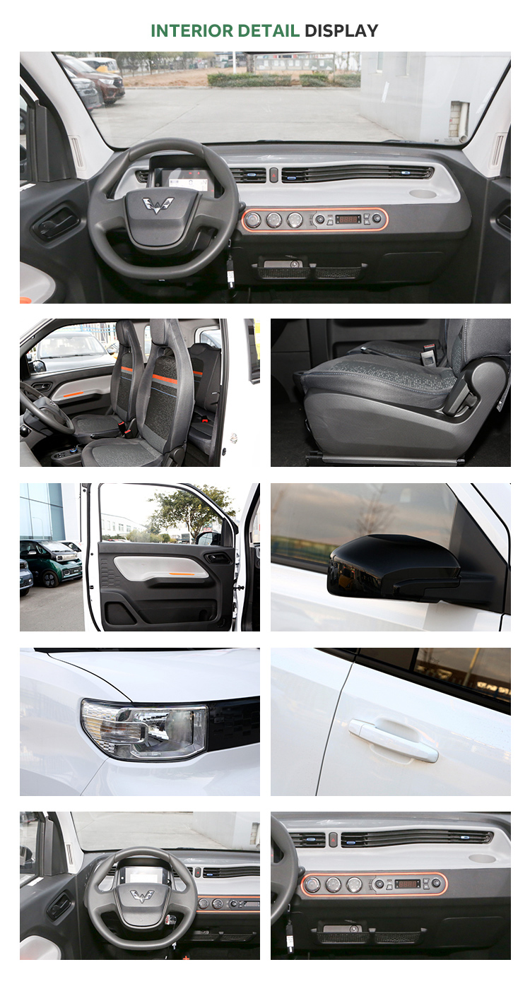 20kW Maximum Power and Pure Electric Energy Wuling Hongguang Air EV for Energy Vehicles