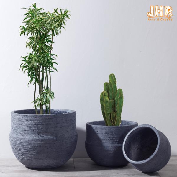 Outdoor Pot Planters Clay Flower Pots Resin Plant Pots Fibreglass Planters
