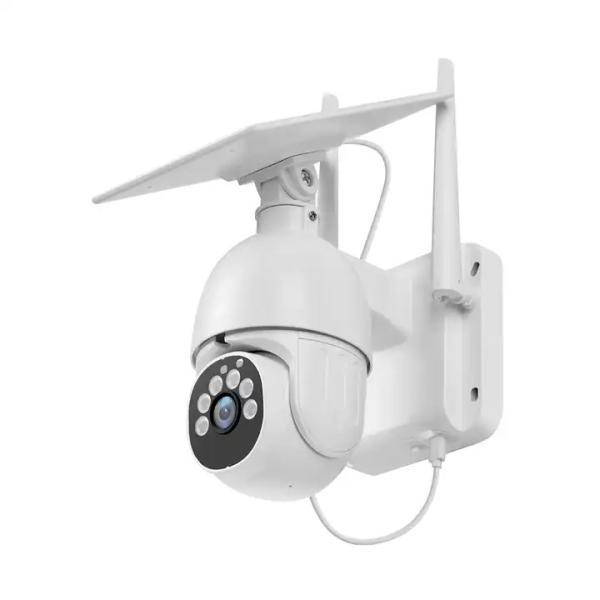 TF Card 4G Camera Solar Powered , Wireless Outdoor Security Cameras With Solar