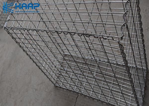 304 Stainless Steel Gabion Box Retaining Wall Rust Resistant Long Service Life