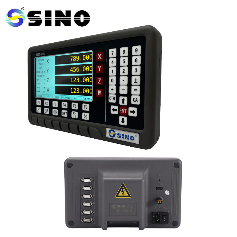 SINO SDS5-4VA Digital Display Meter 4 Linear Scale For CNC Machine Milling