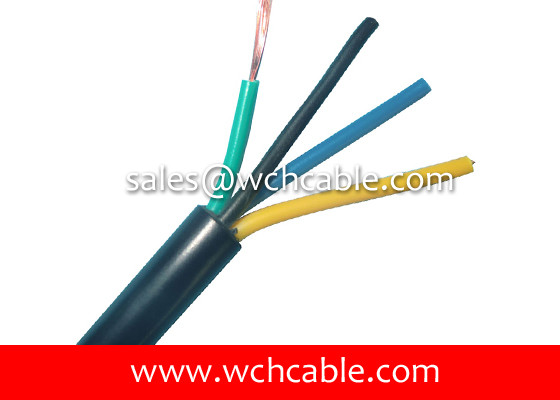 UL PVC Cable, AWM Style UL21388 17AWG 4C VW-1 80°C 300V, PE / PVC