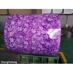 Low Density Color Coated Aluminum Coil 3D Printing With Custom Pattern Printing