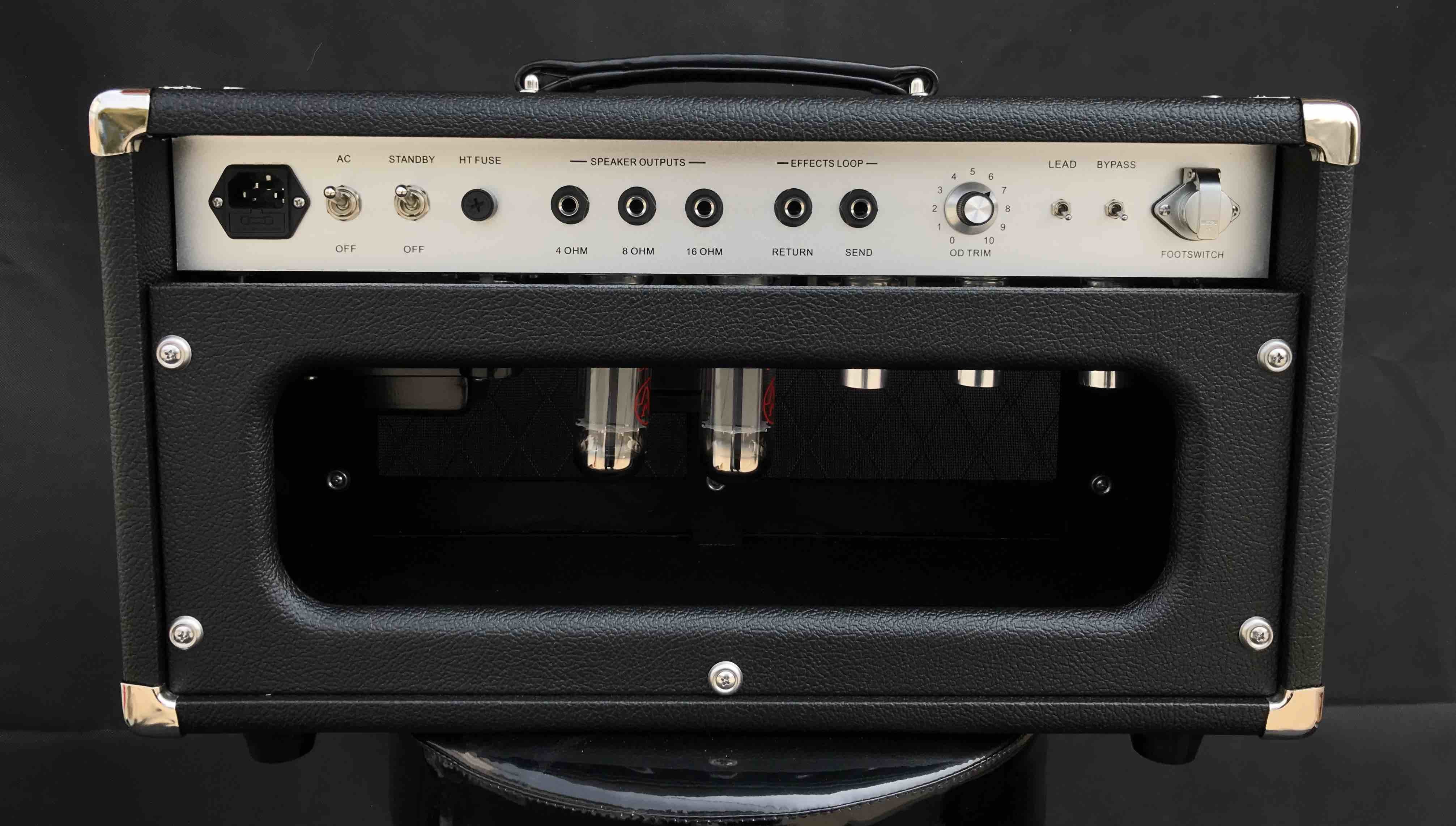 Grand Dumble Boutique Hand-wired Overdrive Special ODS50 Amp Head 50W in Black Custom Faceplate is Available