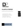 Buy cheap Black POM Plastic Cord Stopper Drawstring Cord Ends For Outdoor Gear / Jackets from wholesalers