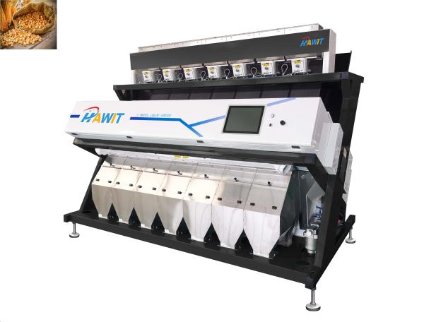 Quality 448 Channels Data Processing Software Corn Color Sorter High Speed for sale
