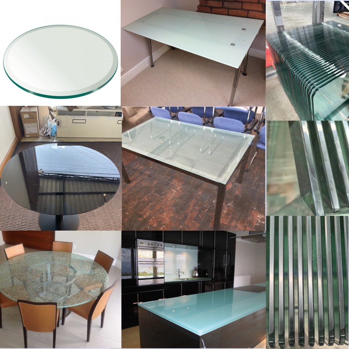 Protection Proof Ultra Clear Frosted Furniture Glass 6mm 8mm 10mm 12mm Tempered Glass Toughened Glass For Table Top Easy Cleaning