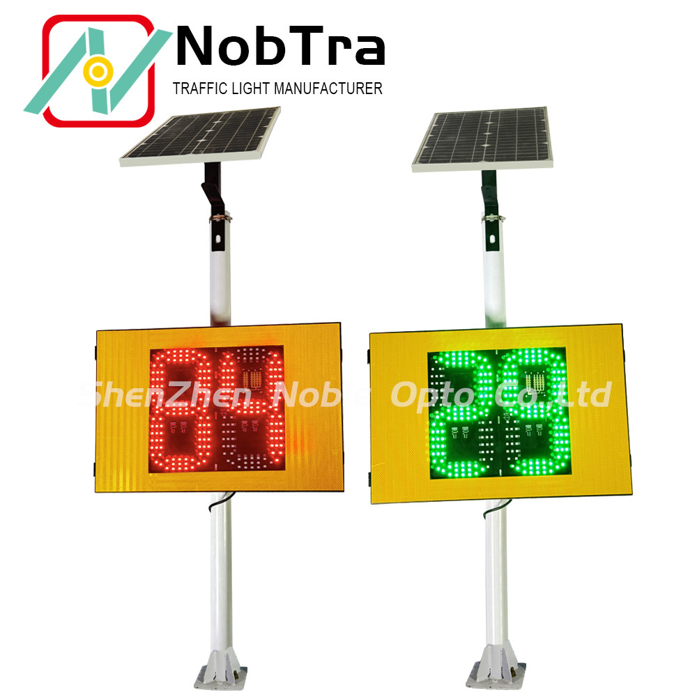 200m Monitoring Range Solar Or AC Radar Display Speed Limit Feedback Sign
