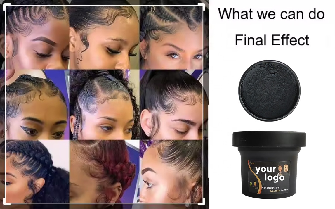 7oz Honey Extract Edge Control Conditioning Gel for 4C Hair Shine Jam Alternative