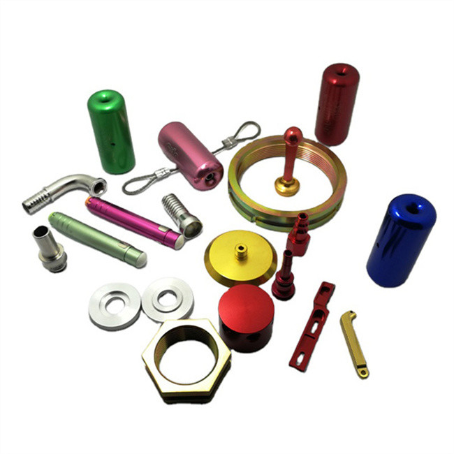 Custom Brass CNC Milling Parts Fabrication Services With Black Anodized