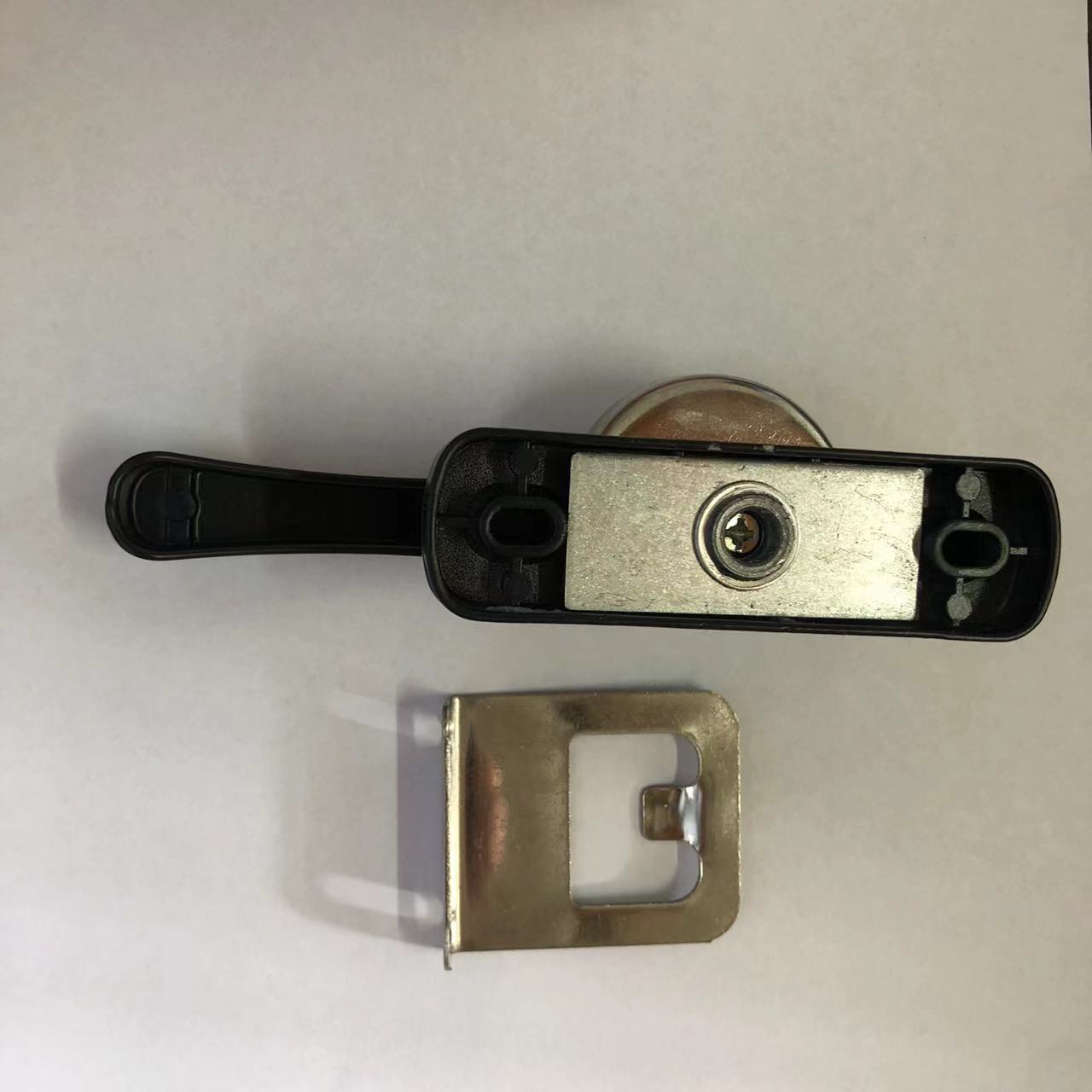Laser Logo Aluminum Crescent Lock for Customized uPVC Sliding Doors and Windows Design