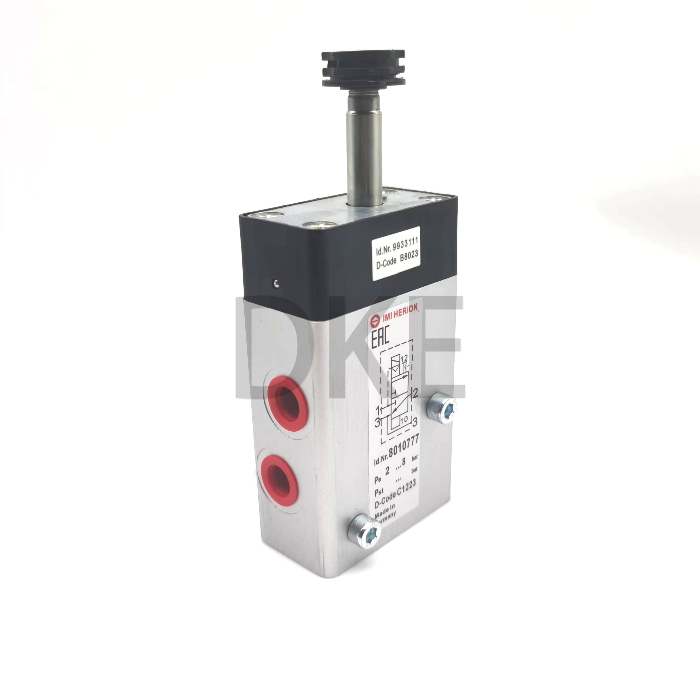 NAMUR 8010777 Indirect Solenoid Actuated Spool G1/4 Port Size 5 Port 1 -10 Bar