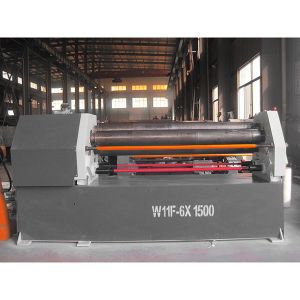 6mm 12mm 3-Roller Mechanical Asymmetrical Plate Bending Roller Machine