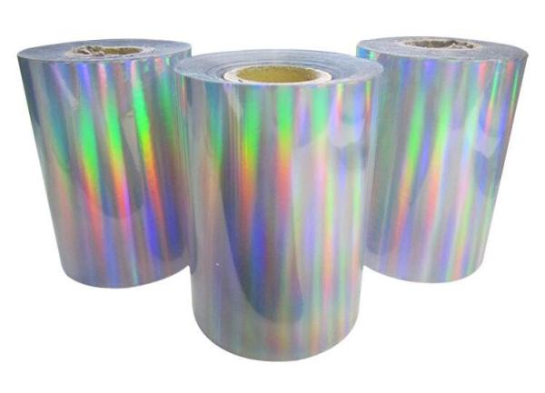 BOPP Transparent Holographic Bopp Film , multilayer packaging film bopp