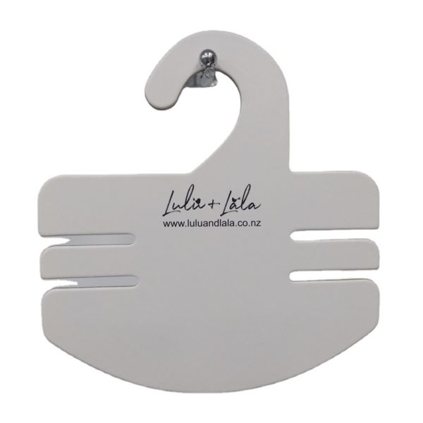 Adjustable 100% Recycled Cardboard Bib Hanger Custom Logo For Newborn Baby