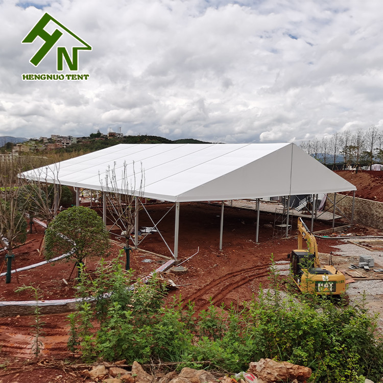Aluminum Alloy Semi Permanent Tent Restaurant Weddings Marquee Tent On The Mountain