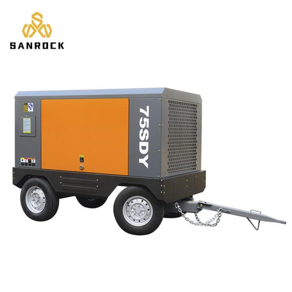 221KW Diesel Screw Air Compressor Machine High Pressure Water Well Screw Air
