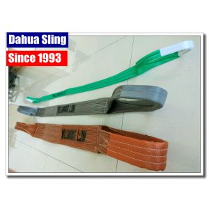  Low Elongation Custom Lifting Straps , Double Layer Lifting Web Slings Manufactures