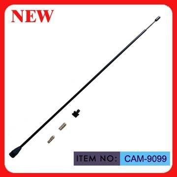 Roof Mount Replacement Car Antenna Black Chrome Copper Mast Three Conversion