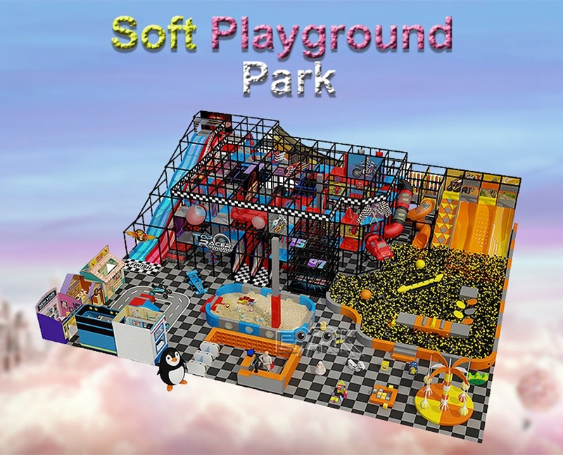 Kids Entertainment Equipment Indoor Fun Park Kids Playground Equipment