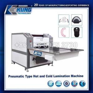  Durable Vertical Hot Cold Lamination Machine Automatic Pneumatic Type Manufactures