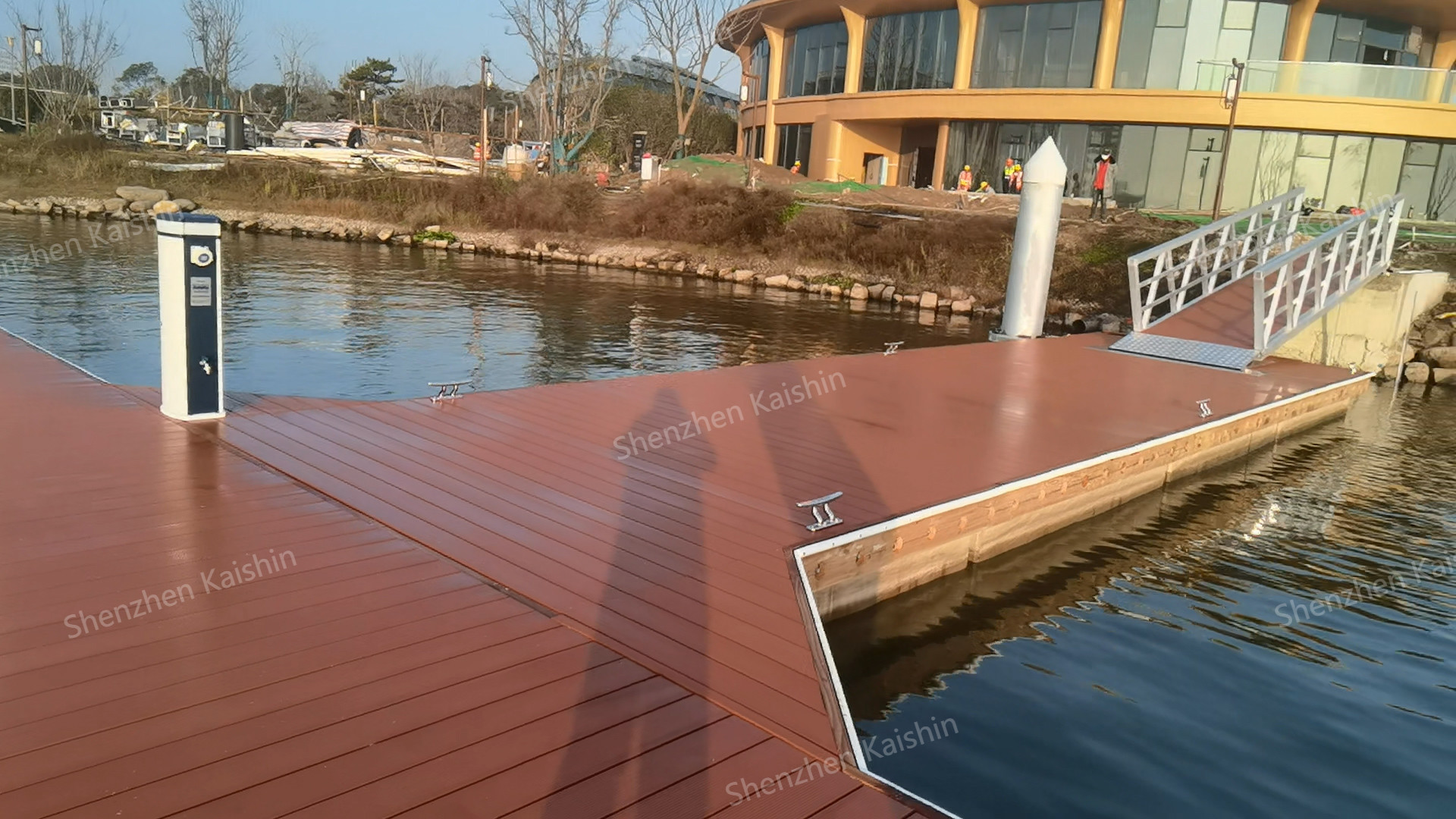 Aluminum Alloy 6061 T6 Floating Pontoon Dock Durable For Marine Applications
