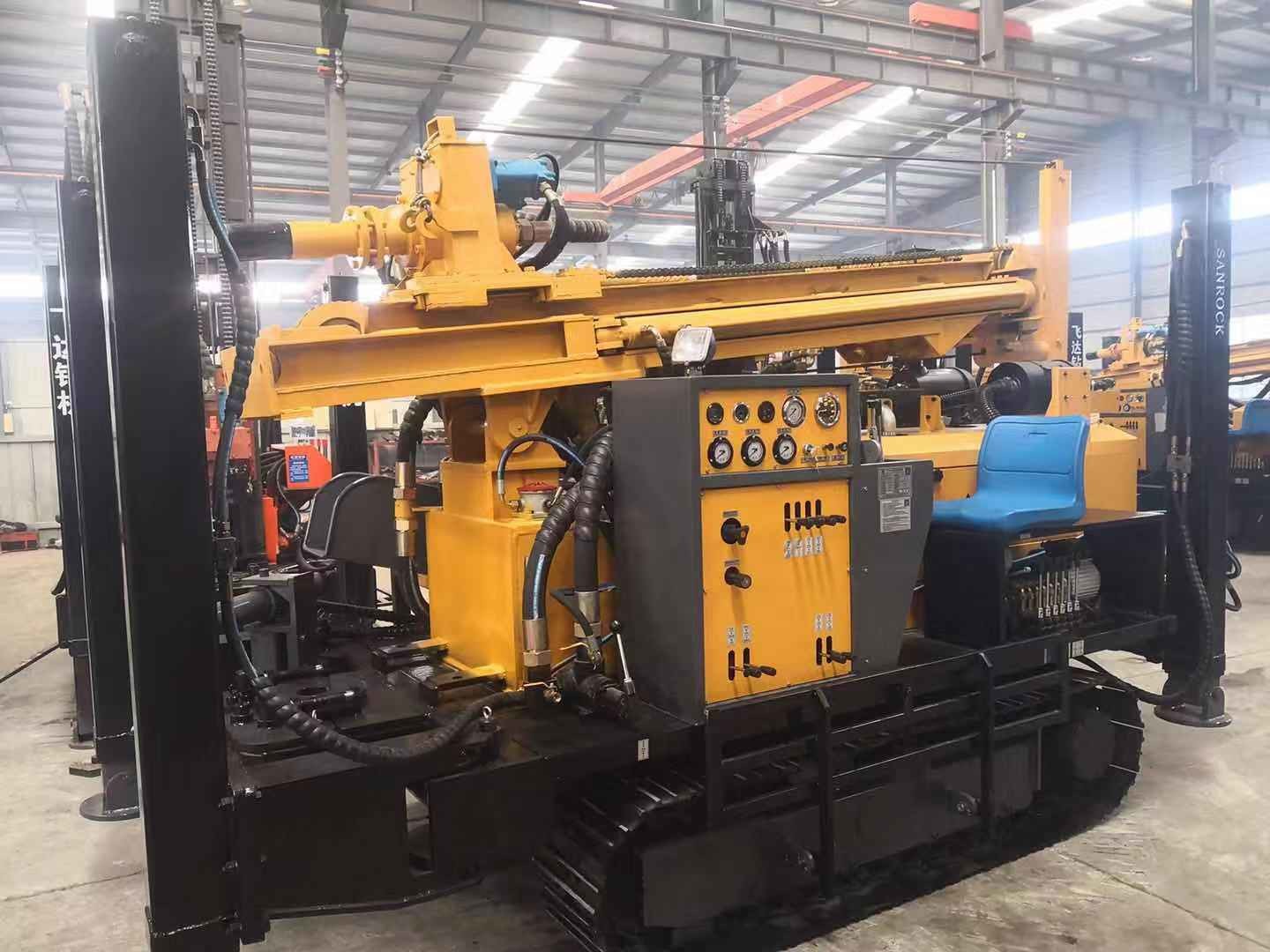 SRXY-130 CORE WATER WELL DRILLING RIG water well drilling trailer shallow well drilling equipment mud rotary drill rig