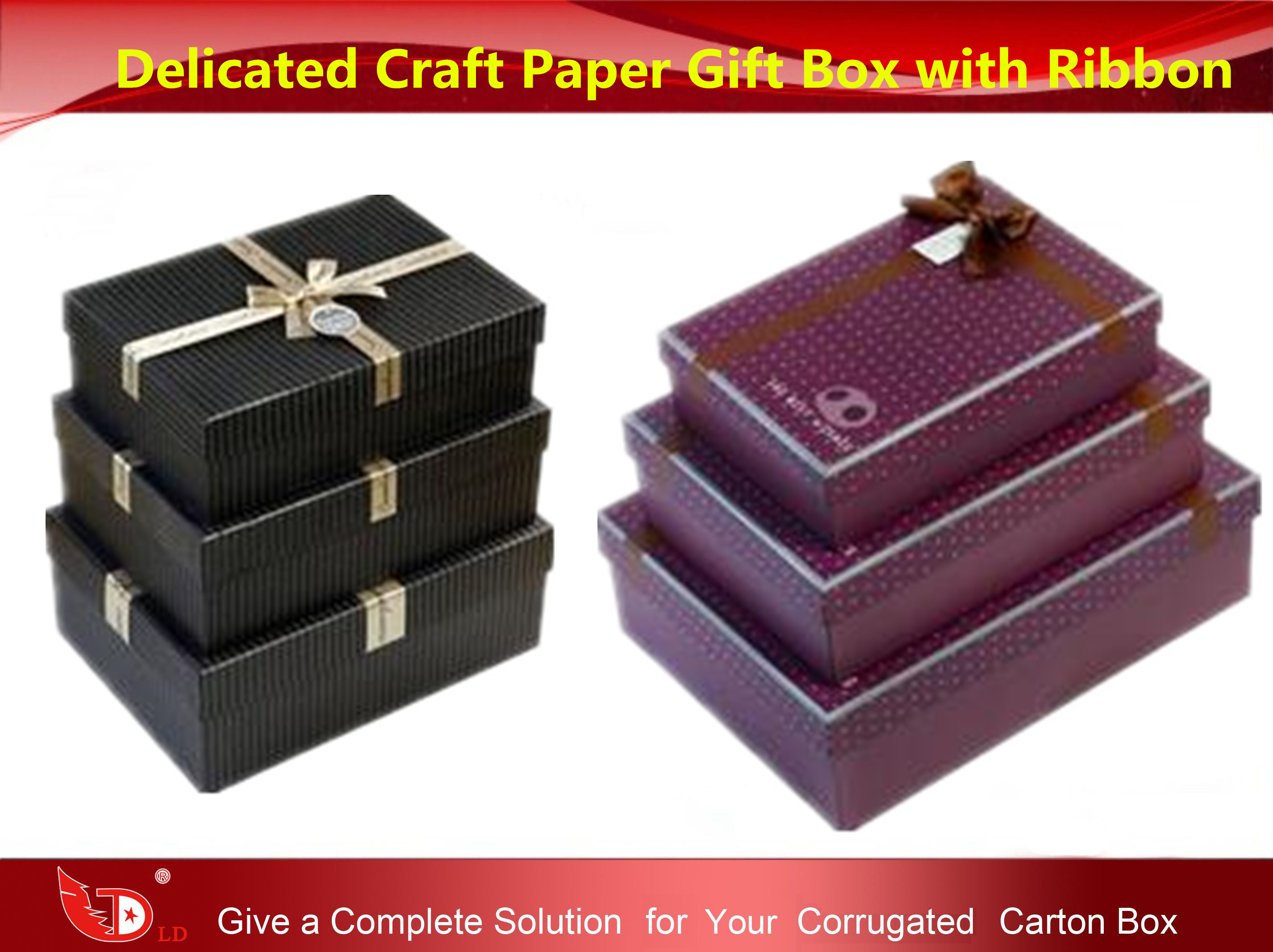 Good-looking Rigid Handwork Paper Gift Box