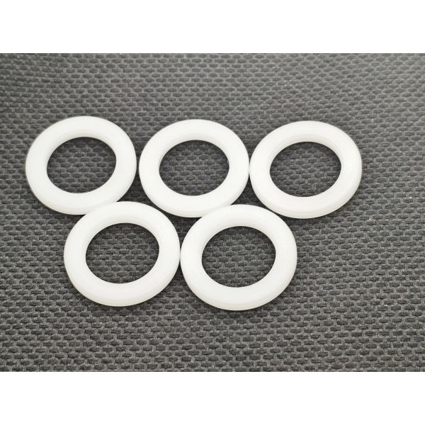 Quality Nylon Flat Washers – Custom CNC Machined Plastic Spacers for Mechanical and Industrial Use for sale