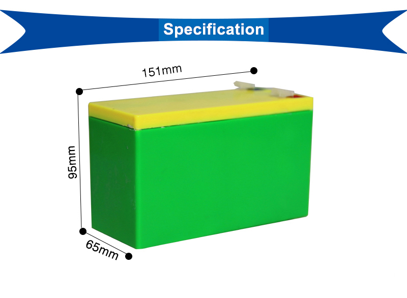 Customized Rechargeable Lifepo4 Battery 12v 7ah lithium 9000 Cycle Life