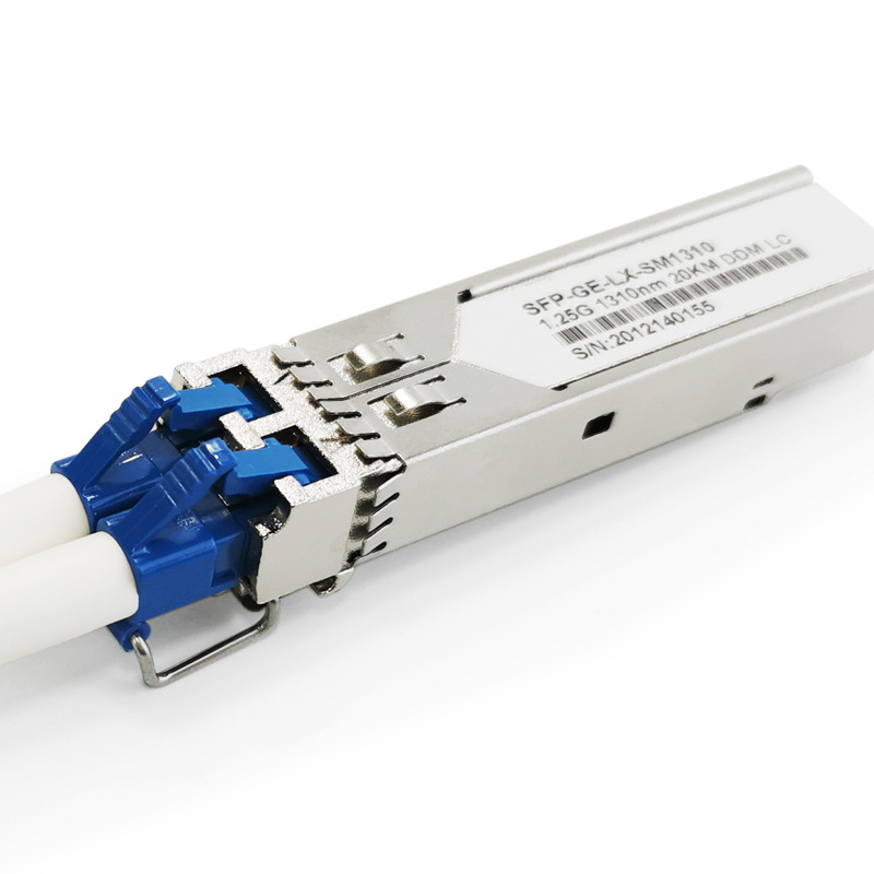 1.25G Dual Fiber Single Mode DC3.3V SM1310 TX 40km SFP Module and Customizable Length