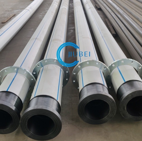 High Pressure Dredging HDPE Pipe Welding Connection Customized / Beyond