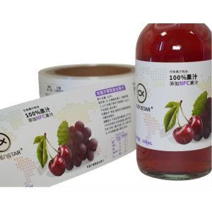 food and beverage labels custom roll label unique application