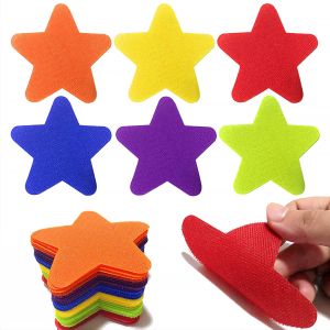 Irregular Polka Adhesive Hook And Loop Handcrafted Hook and Loop Stickers For