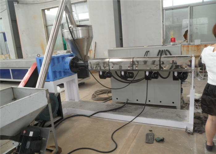 7.5kw Fully Automatic Plastic Pipe Single Screw Extruder