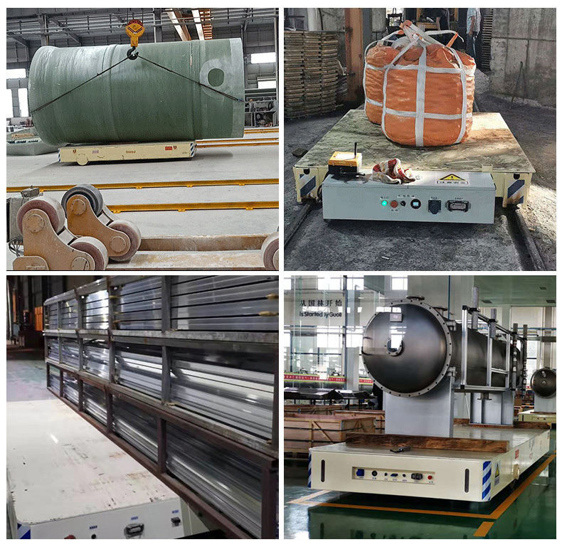 High-capacity tow cable electric customized transport cart 100 ton