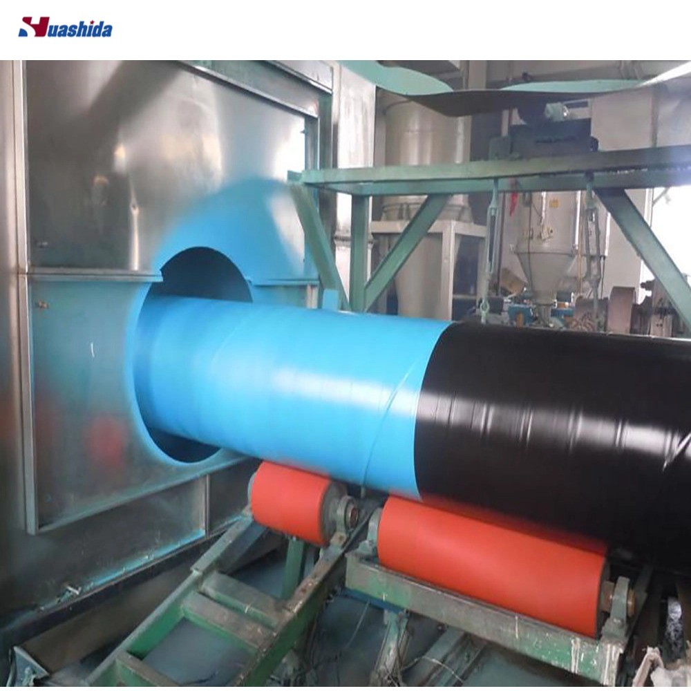 Steel Pipe External Internal Shot Blasting Blastor Equipment with Surface Finish Level Sa2.5