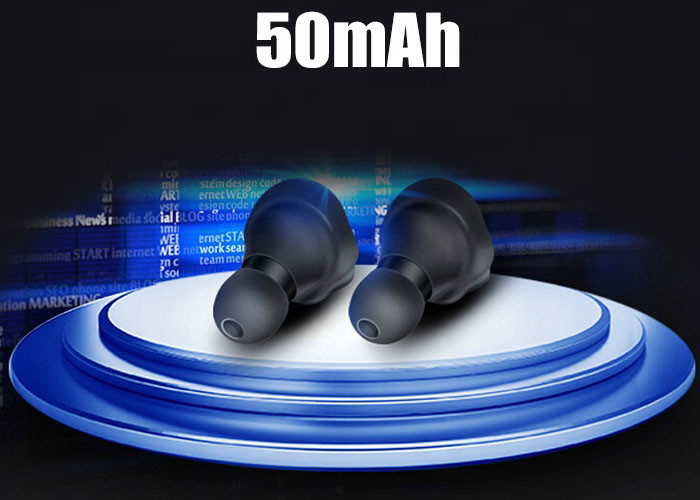 Mini Wireless Noise Cancelling Earbuds Various Color 200H Standby Time
