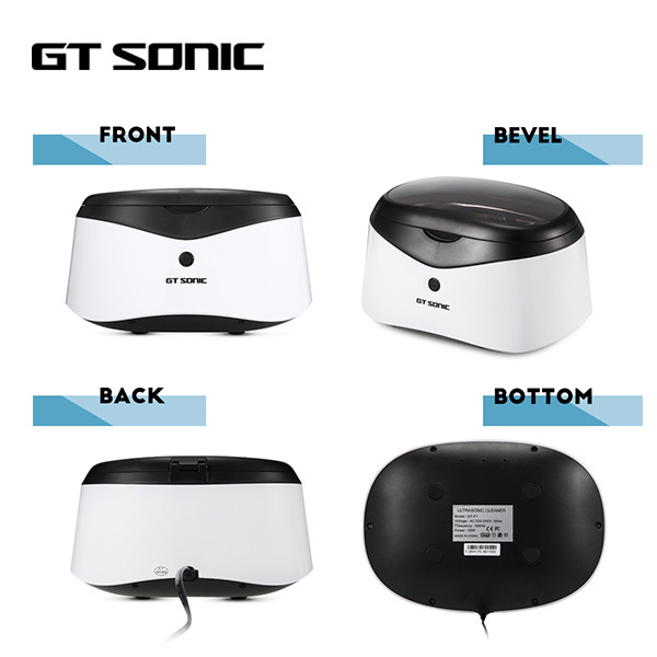 SUS304 600ml Ultrasonic Cleaner One Button Operation Cleaner