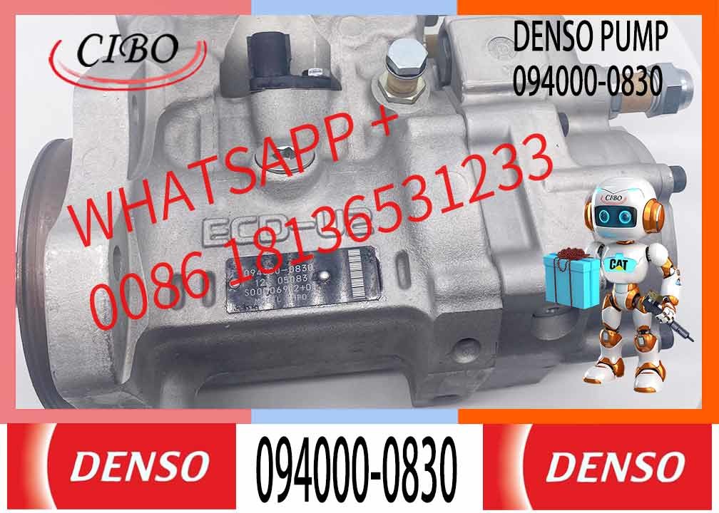 high pressure pump 094000-0830 common rail pump 094000-0830 ECU control HP0 pump for SDEC truck