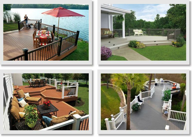 Latest Co-Extrution WPC Composite Floor Decking With Uv Resistant Outdoor