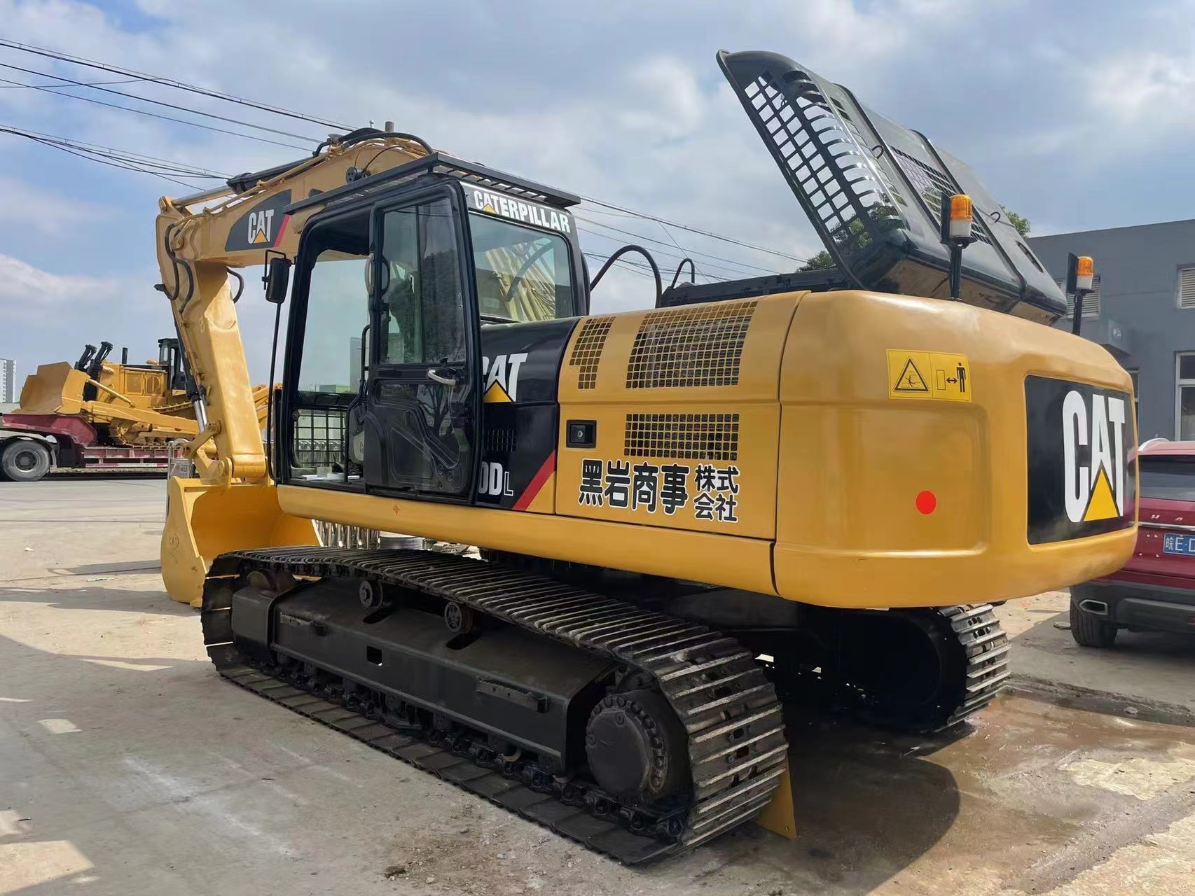 Used excavator CAT 330D second hand digger used heavy machine 30 ton second hand excavator import excav