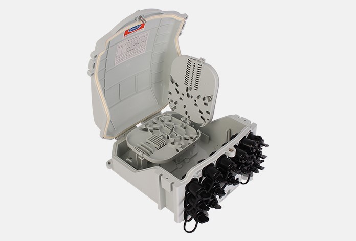 700 4 16 Core Fiber Access Terminal Box ABS Fiber Optic Termination Box